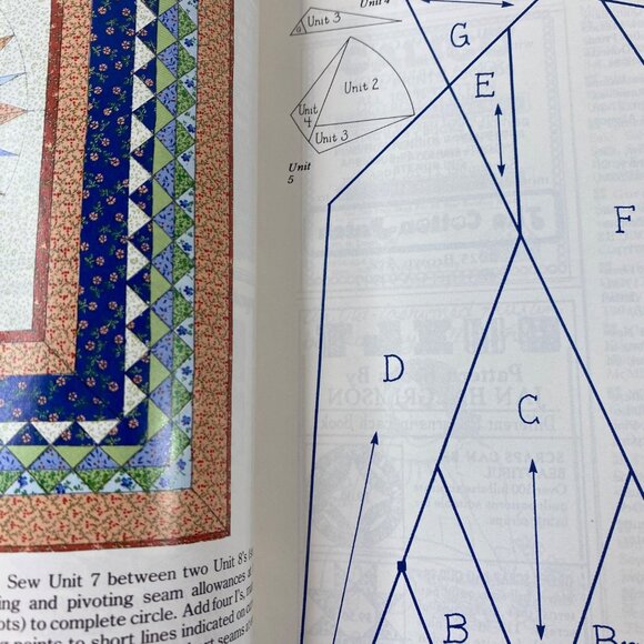 Quilters Newsletter Magazine September 1986 Issue 185 Patterns and Tip Articles - Picture 4 of 7